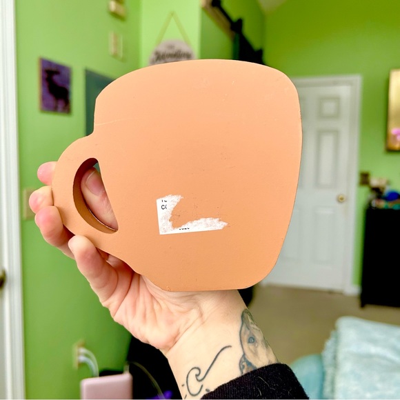 Adorable Latte Coffee Lover Home Decor Accent Tiered Tray Decor Display - Picture 4 of 9